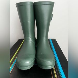 Brand New Lemon Rain Boots with bows